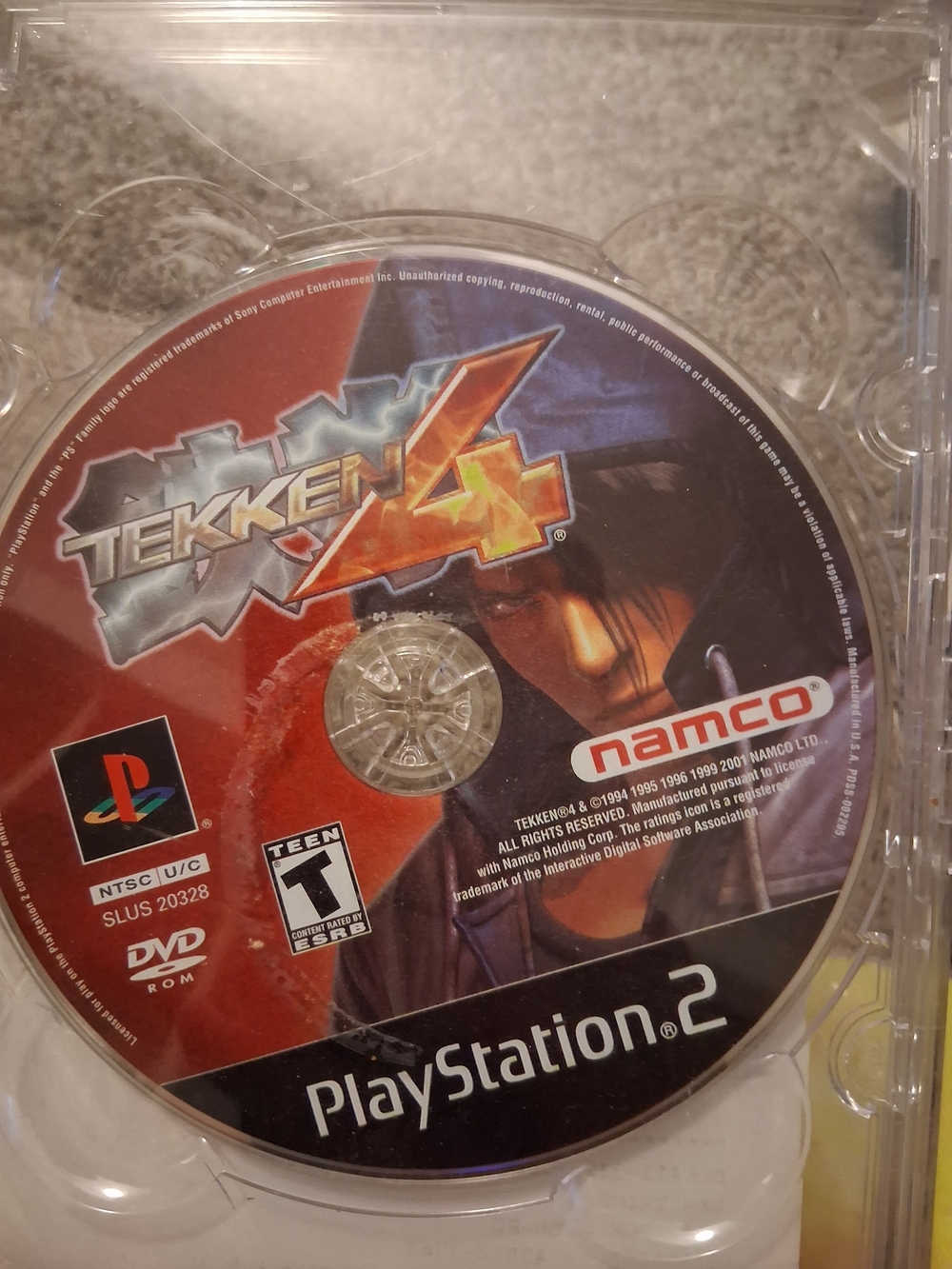 Tekken 4 PlayStation 2 Game Disc Only